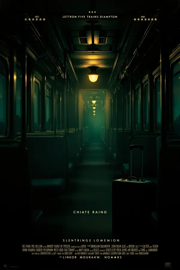 嫩草影院《归途列车》竖版海报，剧情 / 公路