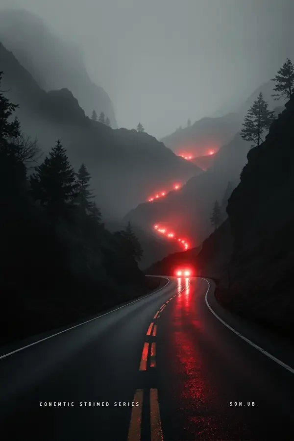 嫩草影院《雾中风景》竖版海报，剧情 / 悬疑